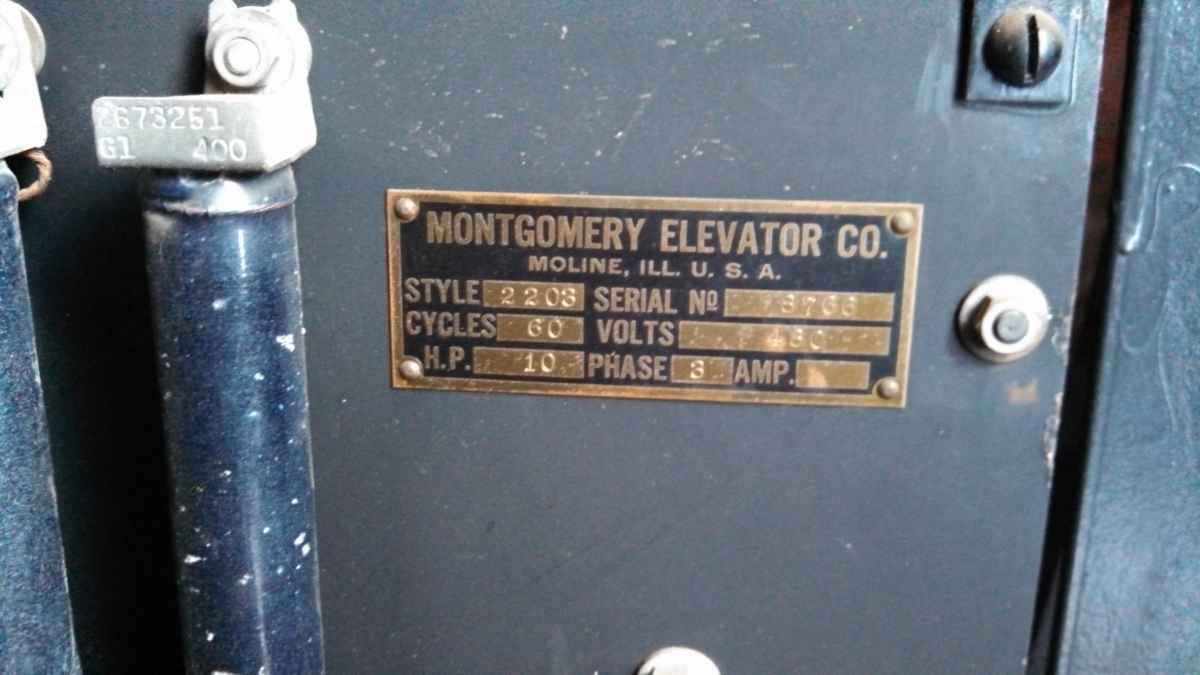 Mce Elevator Prints – Nidec Motion Control Engineering (Nidec-MCE) – YFTST